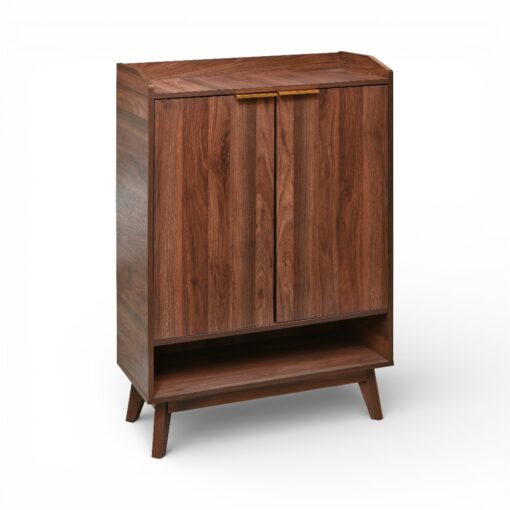 Mocha Lux Shoe Cabinet