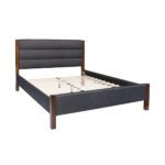Daphne Channel Upholstered Bed Frame - Queen Size . BBFOSF190302Q
