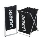 SSF LAUNDRY BAG WITH STAND (BLACK) HHLMZB160401BK