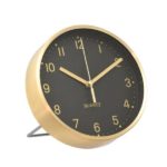 SSF ROUND TABLE CLOCK (GOLD BLACK) QCKEST180906GB