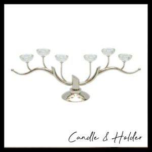 Candle & Holder