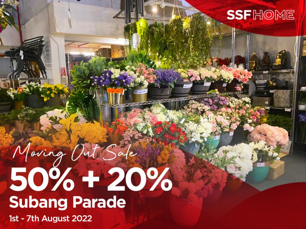 Subang Parade SSF Moving Out Sales - 50% + 20%!