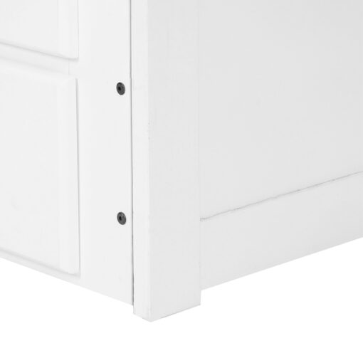 Eleanor Single Size Bed Frame with Pullout & 3 Drawers - Image 13