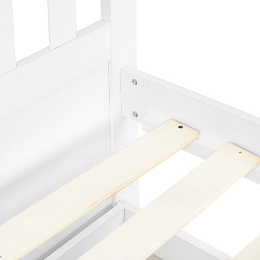 Eleanor Single Size Bed Frame with Pullout & 3 Drawers - Image 8