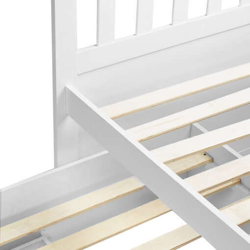 Eleanor Single Size Bed Frame with Pullout & 3 Drawers - Image 9