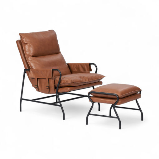 Boston Lounge Chair with Ottoman