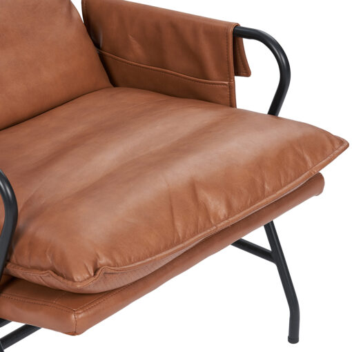 Boston Lounge Chair with Ottoman - Image 13