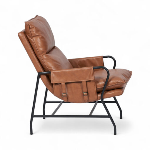 Boston Lounge Chair with Ottoman - Image 4