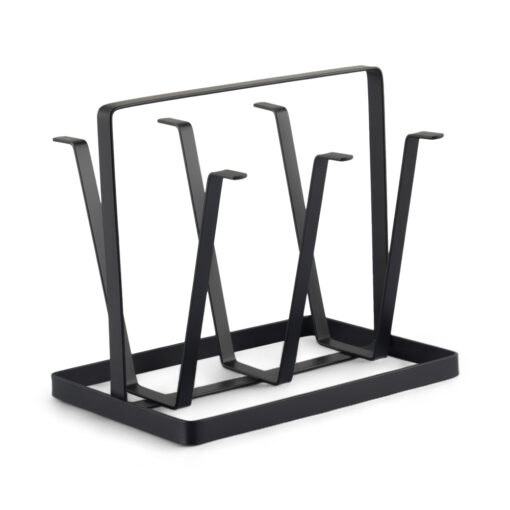 6 Pcs Glass Set with Iron Stand - Image 7