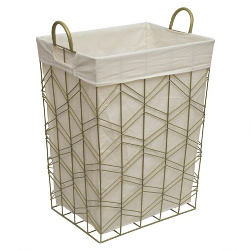 Tamra Wire Storage Basket with Liner (L)