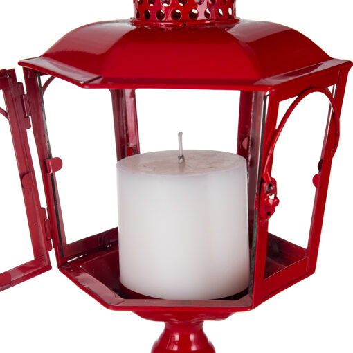 Lantern Post Candle Holder (H35.56cm) - Image 6