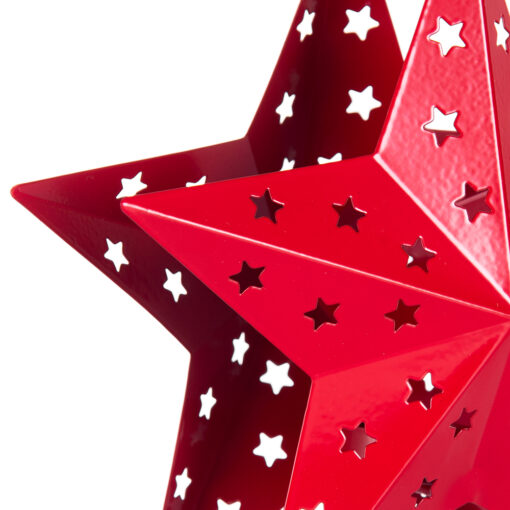 Star Tealight Candle Holder (H16.4cm) - Image 6