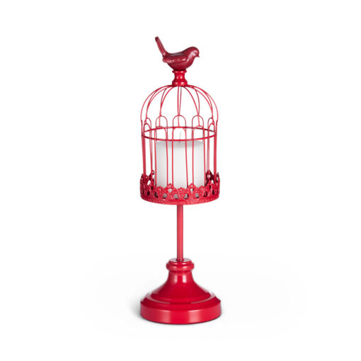 Standing Birdcage Candle Holder (H40.2cm) - Image 2