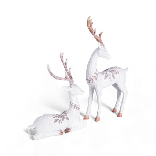 Standing and Sitting Deer (Set of 2)