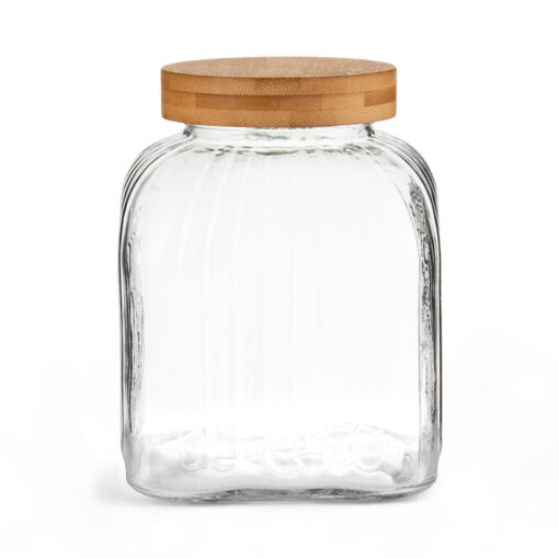 Glass Jar with Bamboo Lid (4L) - Image 2