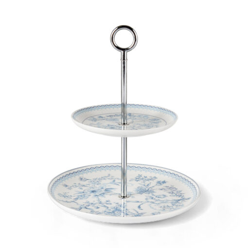 2 Tier Cake Stand with Gift Box (H27cm) - Image 2