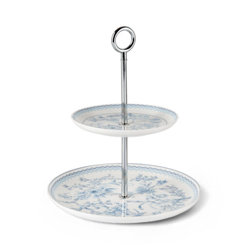 2 Tier Cake Stand with Gift Box (H27cm)