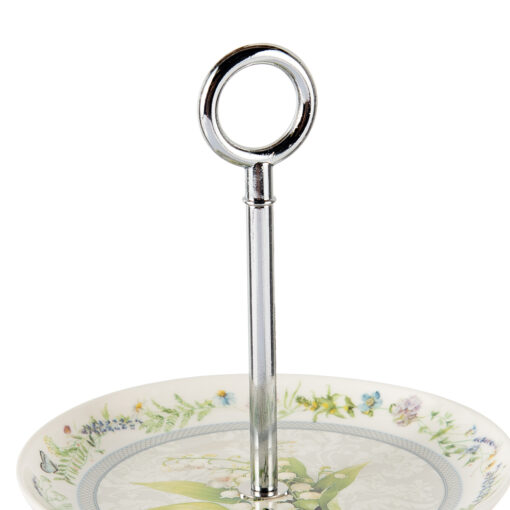 2 Tier Cake Stand with Gift Box (H27cm) - Image 3