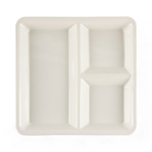 3 Divided Square Serving Platter (W33.5cm) - Image 3