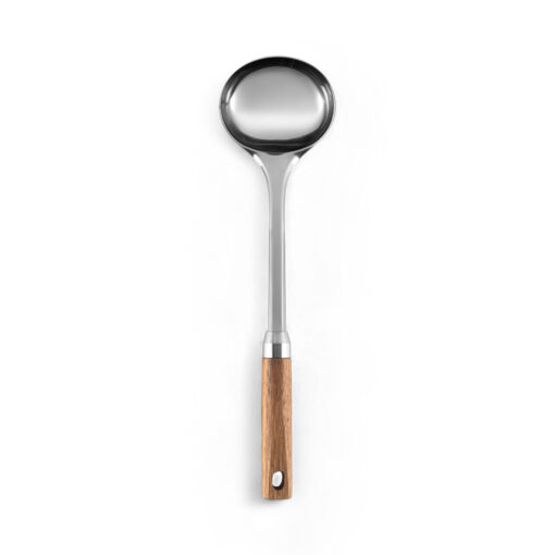 Ladle with Acacia Handle (L33.8cm) - Image 2