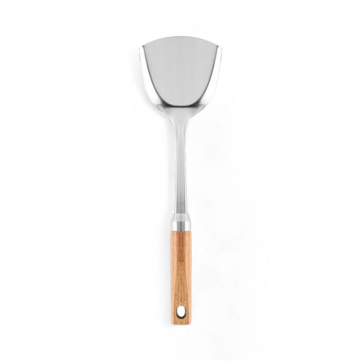 Cooking Turner with Acacia Handle (L33cm) - Image 2
