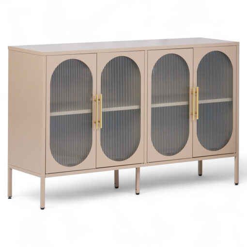 Ricca 4 Glass Doors Cabinet