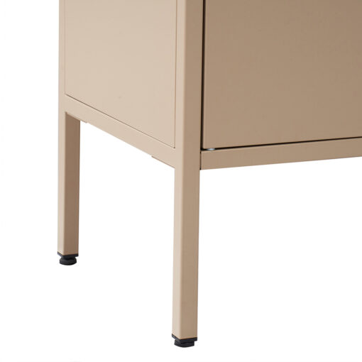 Ricca 2 Glass Doors Display Cabinet - Image 13