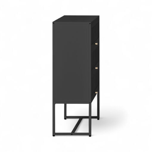 Luisa 3 Tier Folding Door Cabinet - Image 14