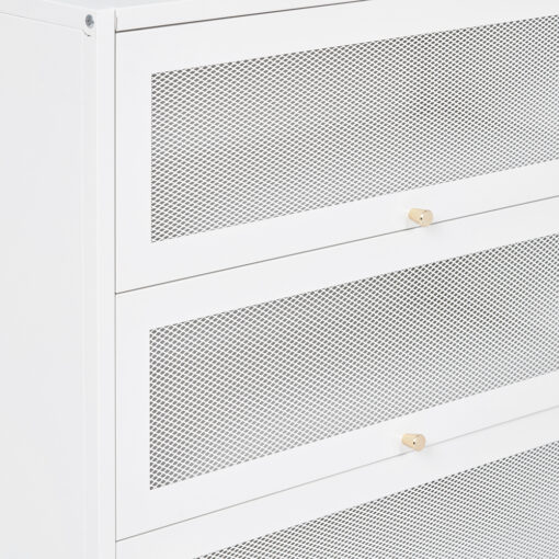 Luisa 3 Tier Folding Door Cabinet - Image 6