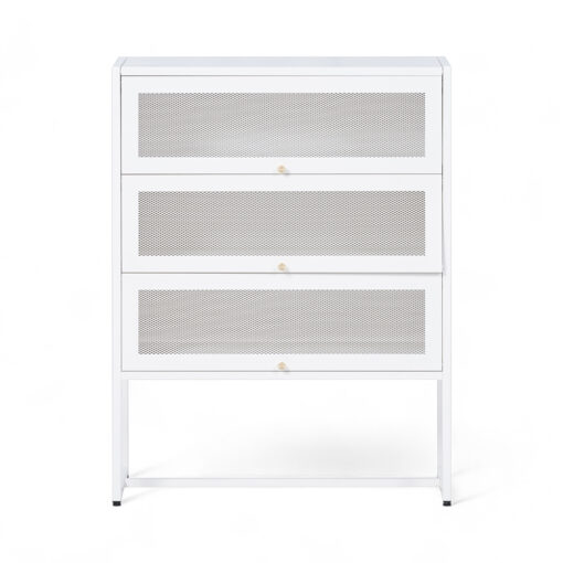 Luisa 3 Tier Folding Door Cabinet - Image 3