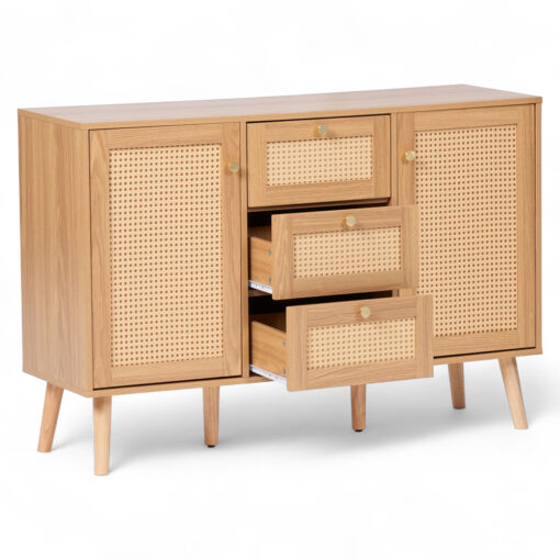Maha 2 Doors 3 Drawers Cabinet - Image 6