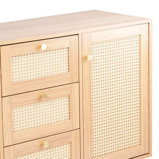 Maha 2 Doors 3 Drawers Cabinet - Image 9