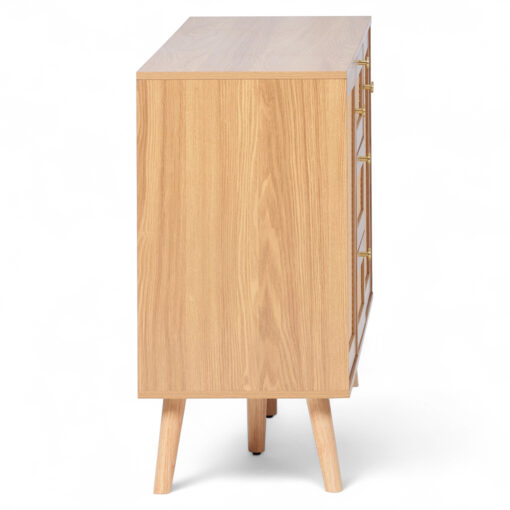 Maha 2 Doors 3 Drawers Cabinet - Image 4