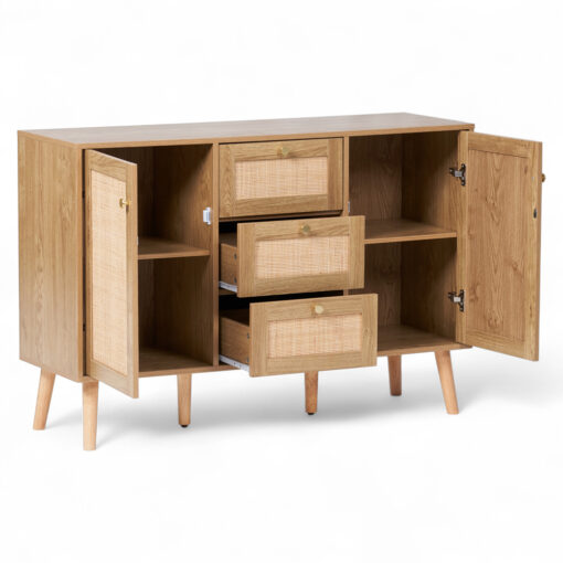 Maheen 2 Doors 3 Drawers Cabinet - Image 8