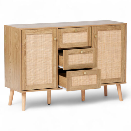 Maheen 2 Doors 3 Drawers Cabinet - Image 6