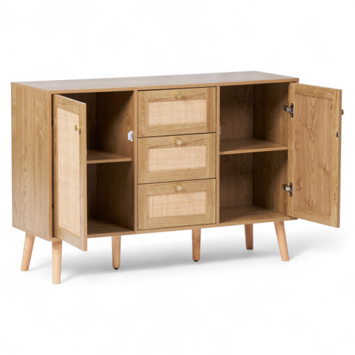 Maheen 2 Doors 3 Drawers Cabinet - Image 7