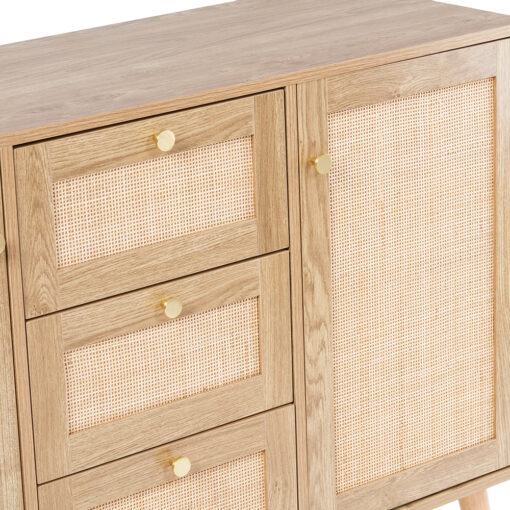 Maheen 2 Doors 3 Drawers Cabinet - Image 10