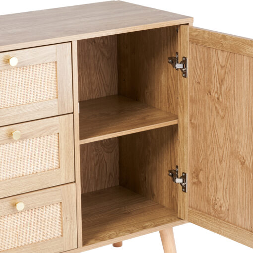 Maheen 2 Doors 3 Drawers Cabinet - Image 13