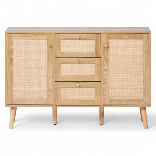 Maheen 2 Doors 3 Drawers Cabinet - Image 3