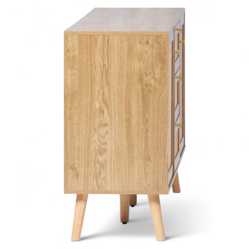 Maheen 2 Doors 3 Drawers Cabinet - Image 4