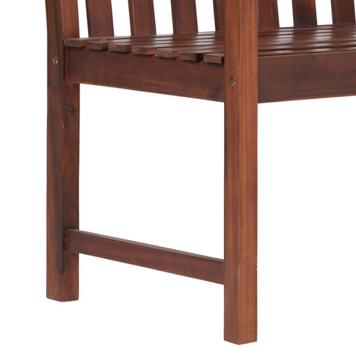 Etta Acacia Wood Bench with Pop Up Table - Image 10