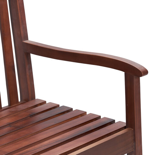 Etta Acacia Wood Bench with Pop Up Table - Image 7