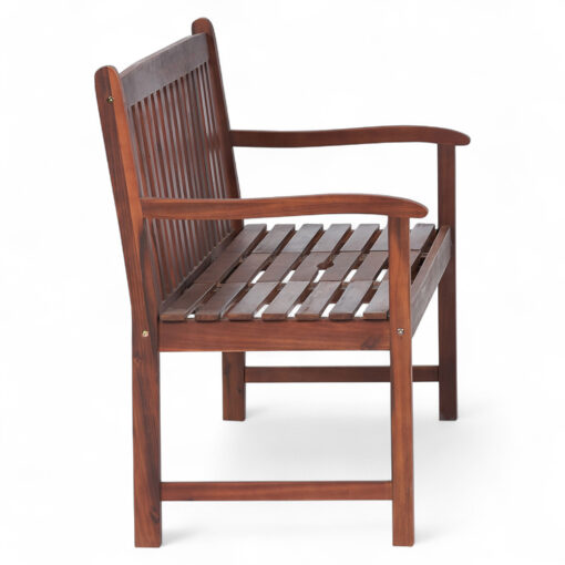 Etta Acacia Wood Bench with Pop Up Table - Image 5