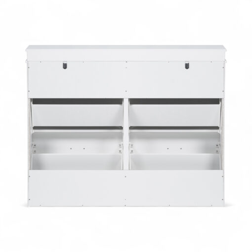 Alois Shoe Cabinet with 4 Flip Drawers - Image 5