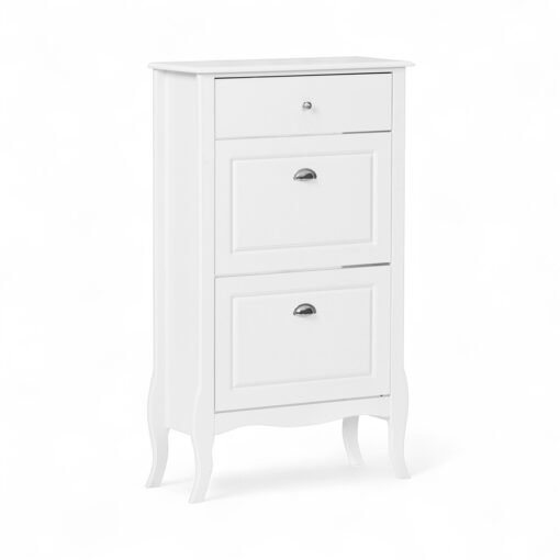 Alois Shoe Cabinet with Storage Drawer