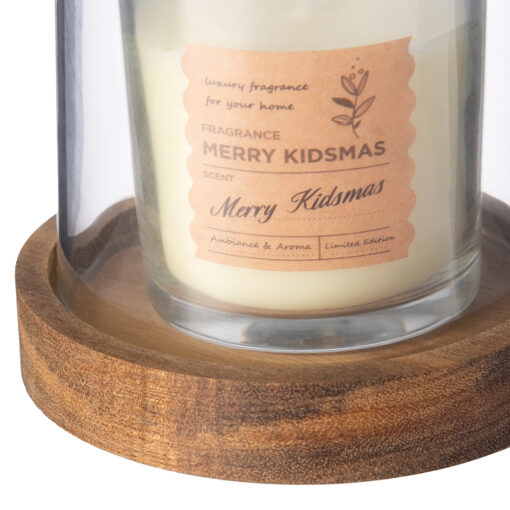 Scented Candle with Glass Dome (110g) - Image 6