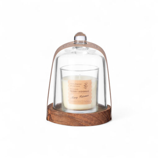 Scented Candle with Glass Dome (110g) - Image 8