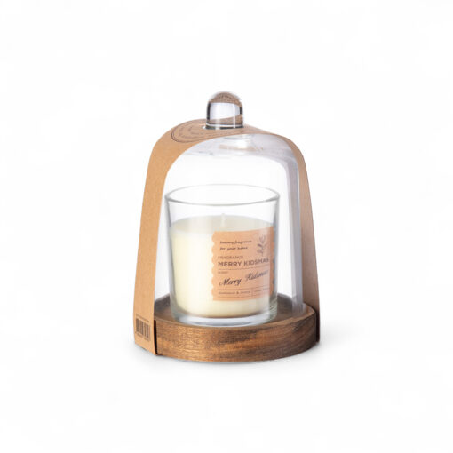 Scented Candle with Glass Dome (110g) - Image 9