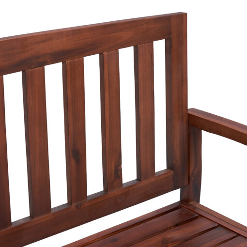Omar Acacia Wood Bench - Image 5