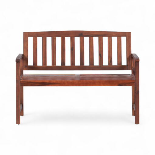 Omar Acacia Wood Bench - Image 2